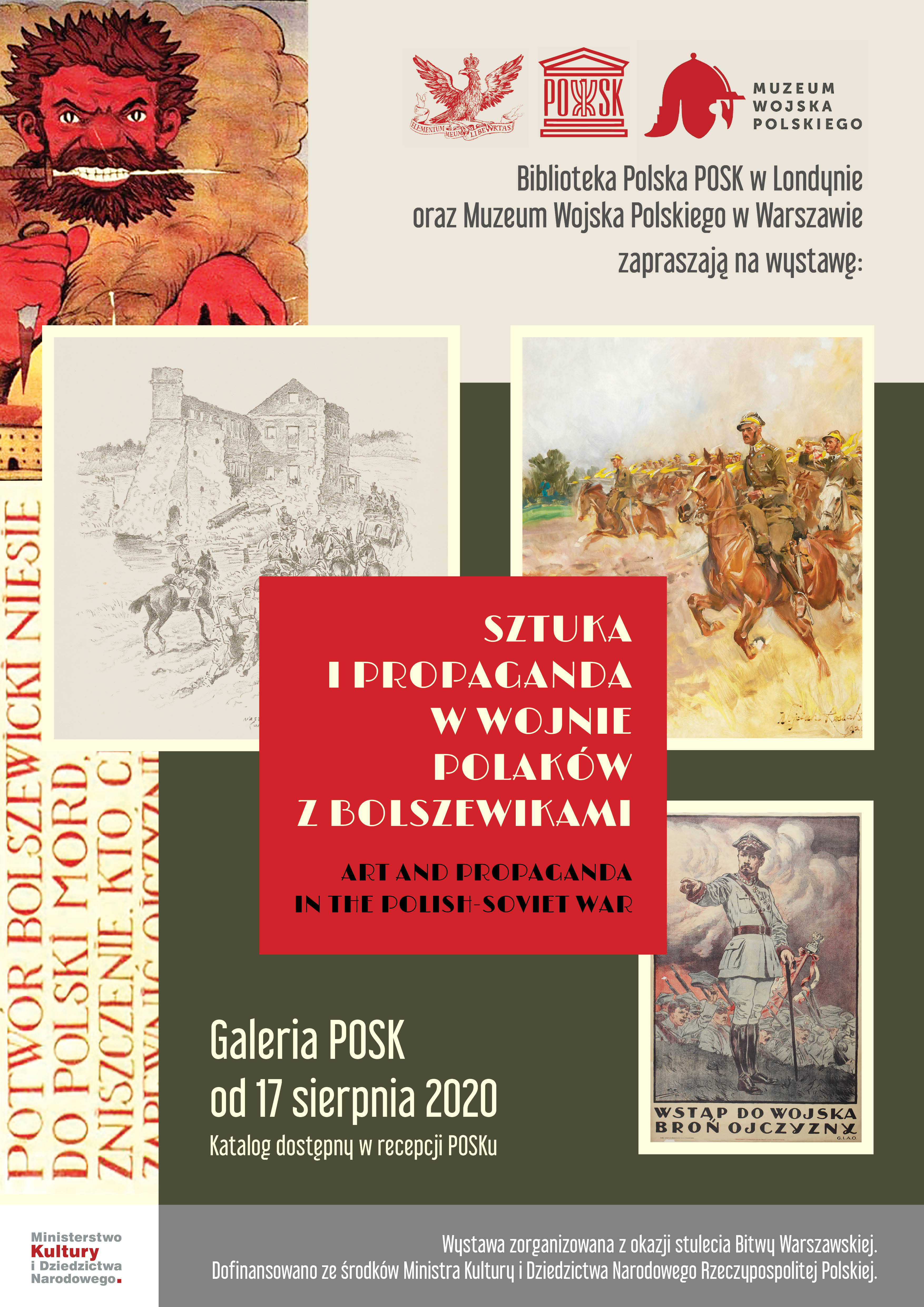 Sztuka i propaganda w wojnie Polaków z bolszewikami.