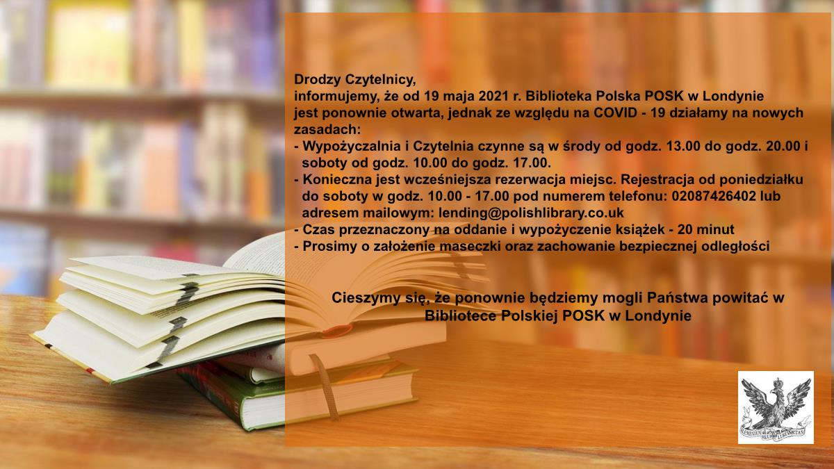 Otwarcie Biblioteki Polskiej POSK