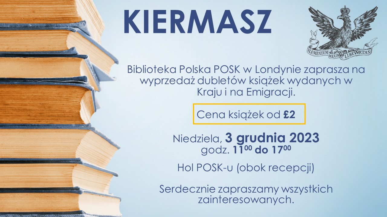 Kiermasz w grudniu 2023