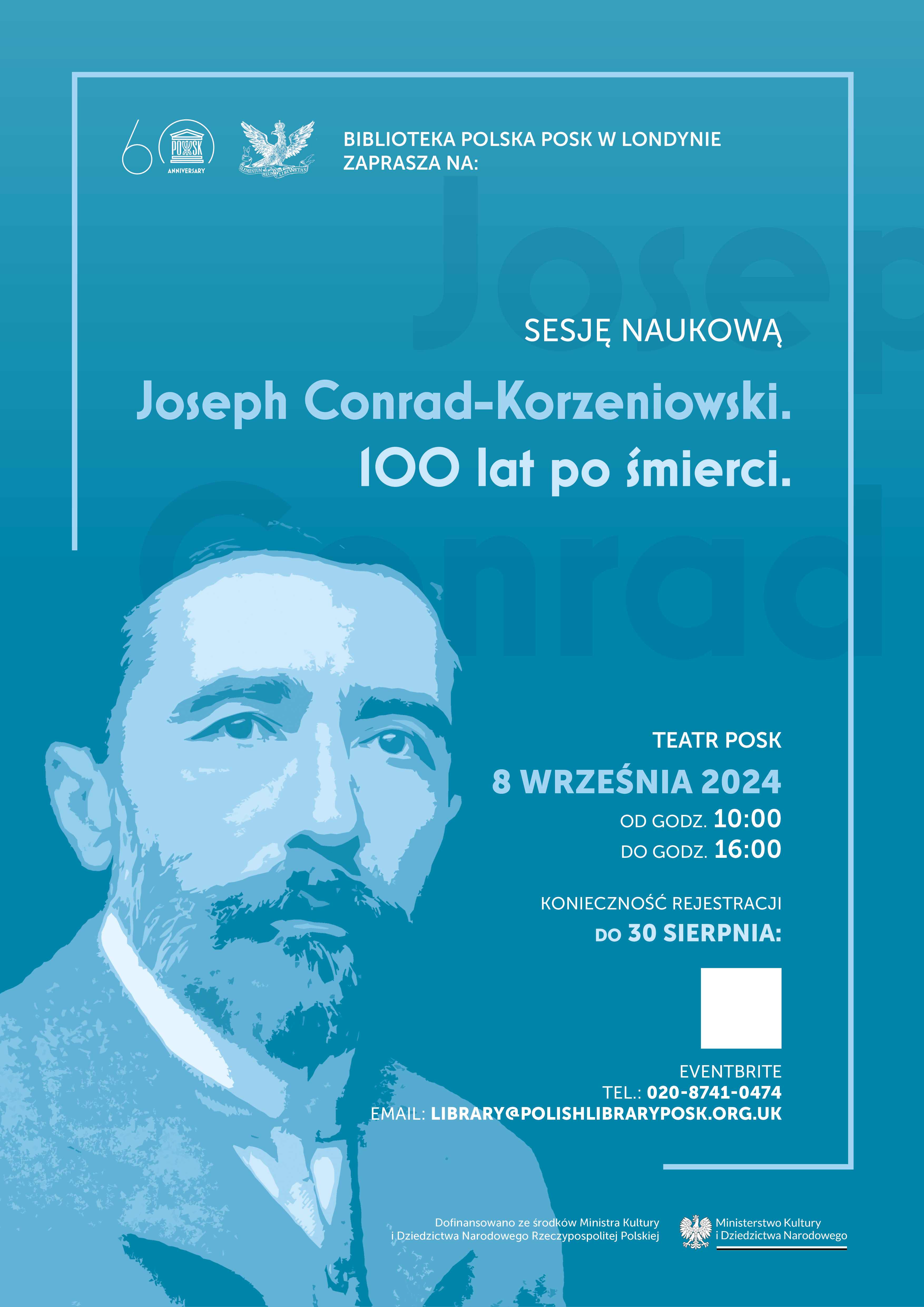 8 września sesja naukowa: „Joseph Conrad-Korzeniowski. 100 lat po śmierci”