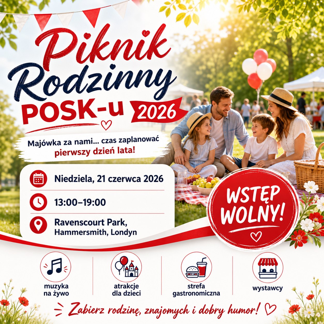 Piknik Rodzinny POSK-u 2026!